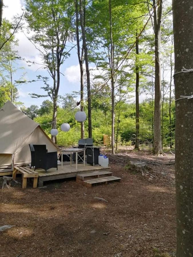 Naturglamping Kristianstads kommun Eksteriør billede